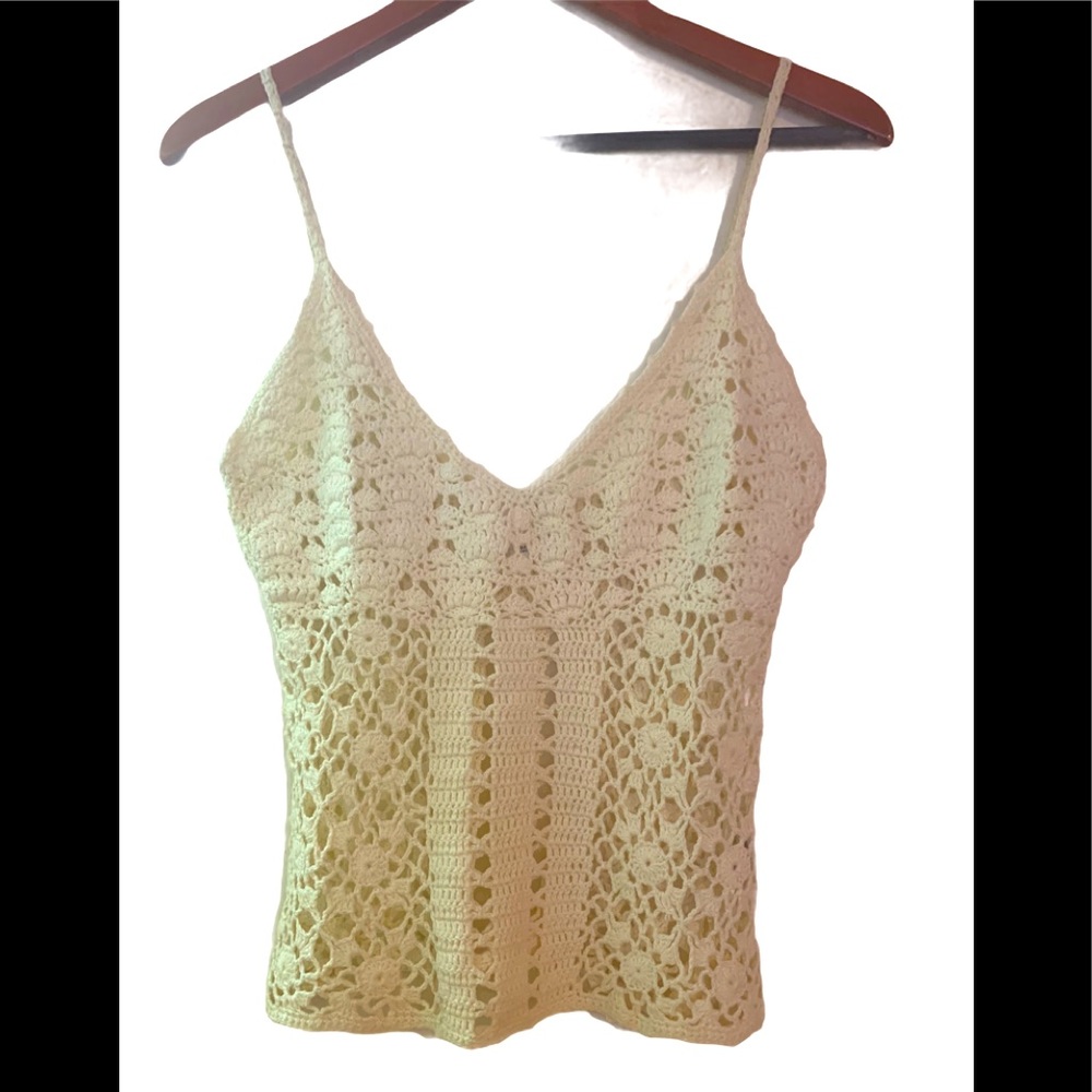 H&M CROCHET TOP
